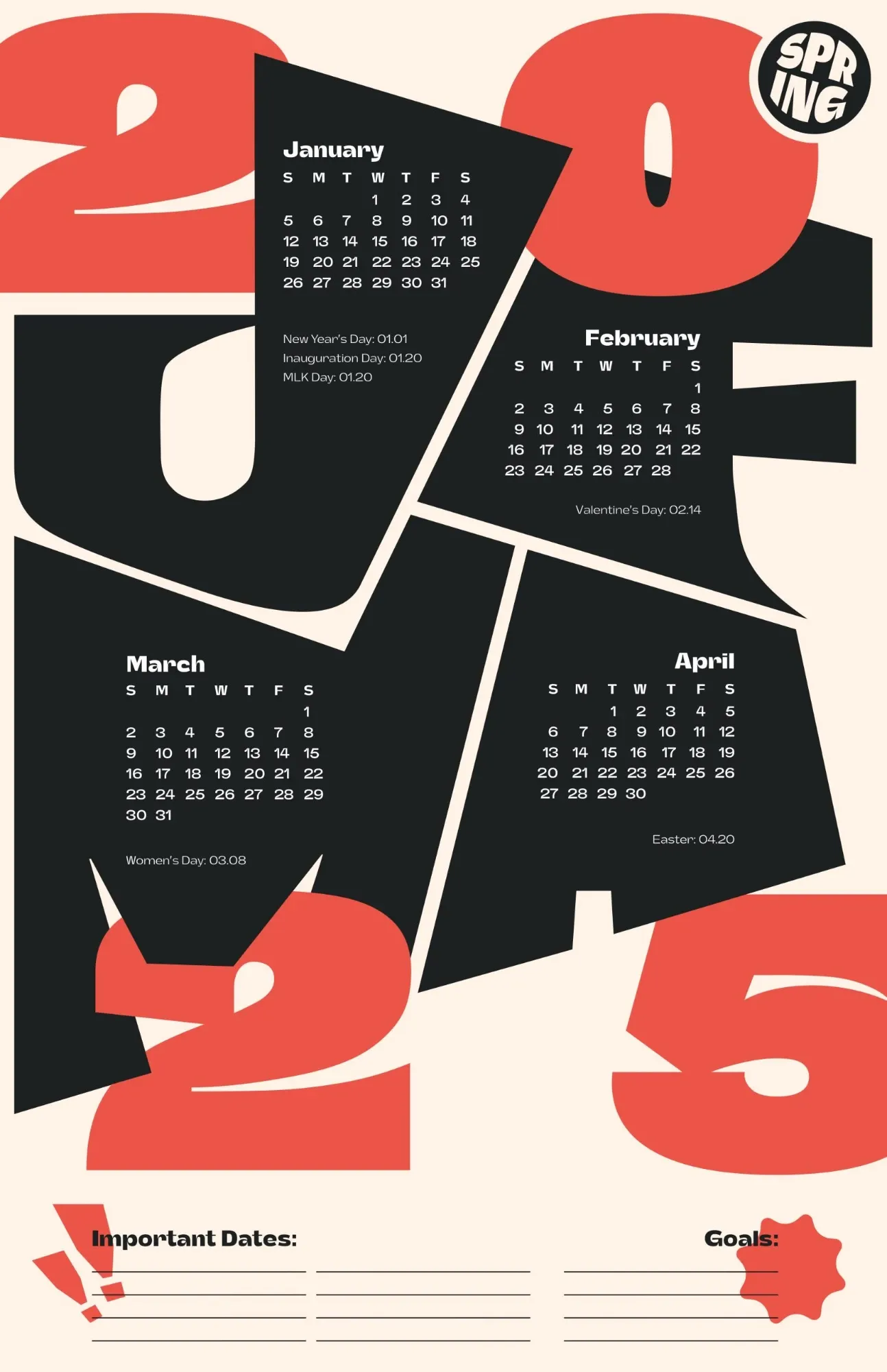 Calendar Series, phase 2