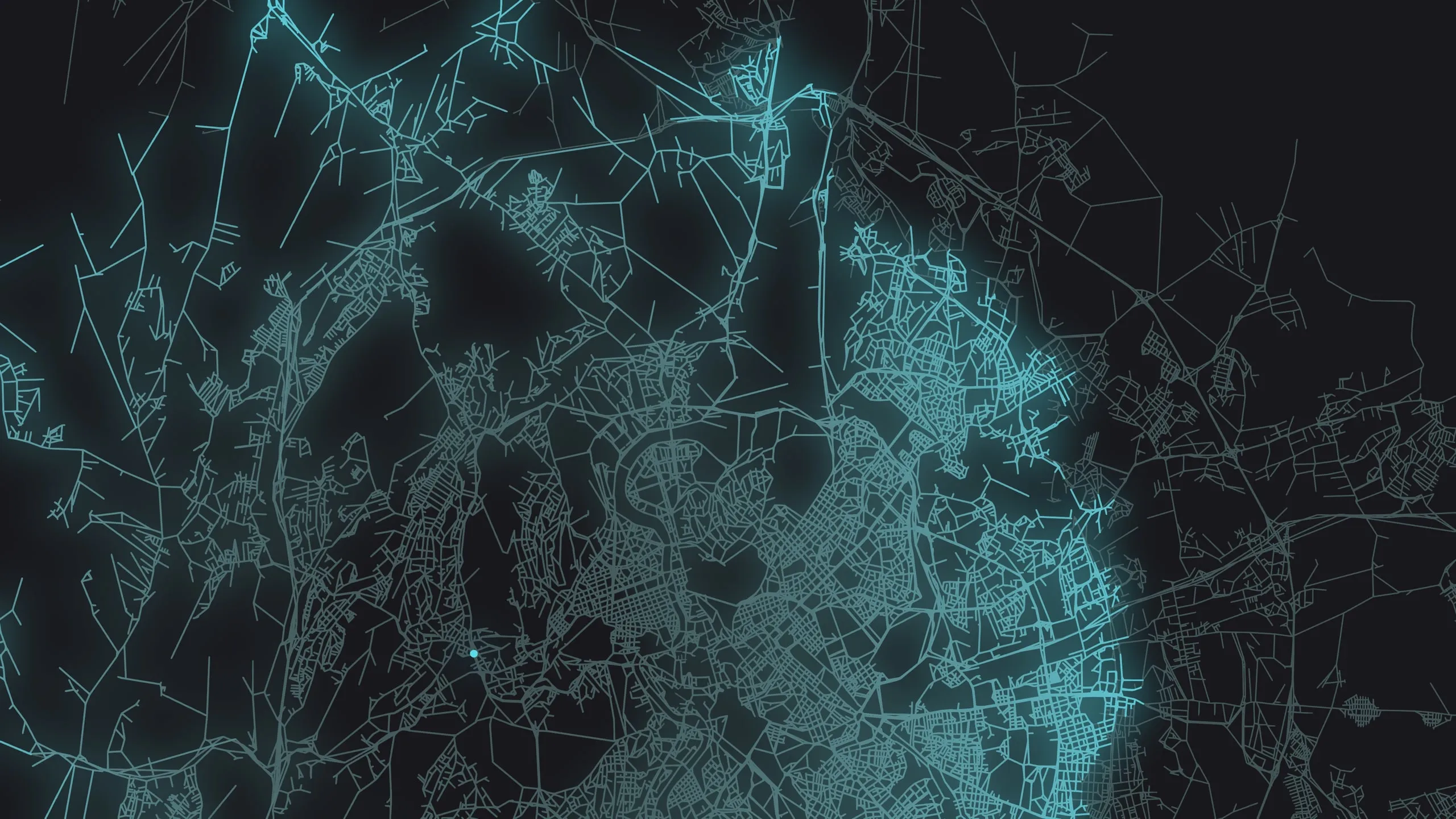 Algorithm Visualization, dijkstra's algorithm in rome
