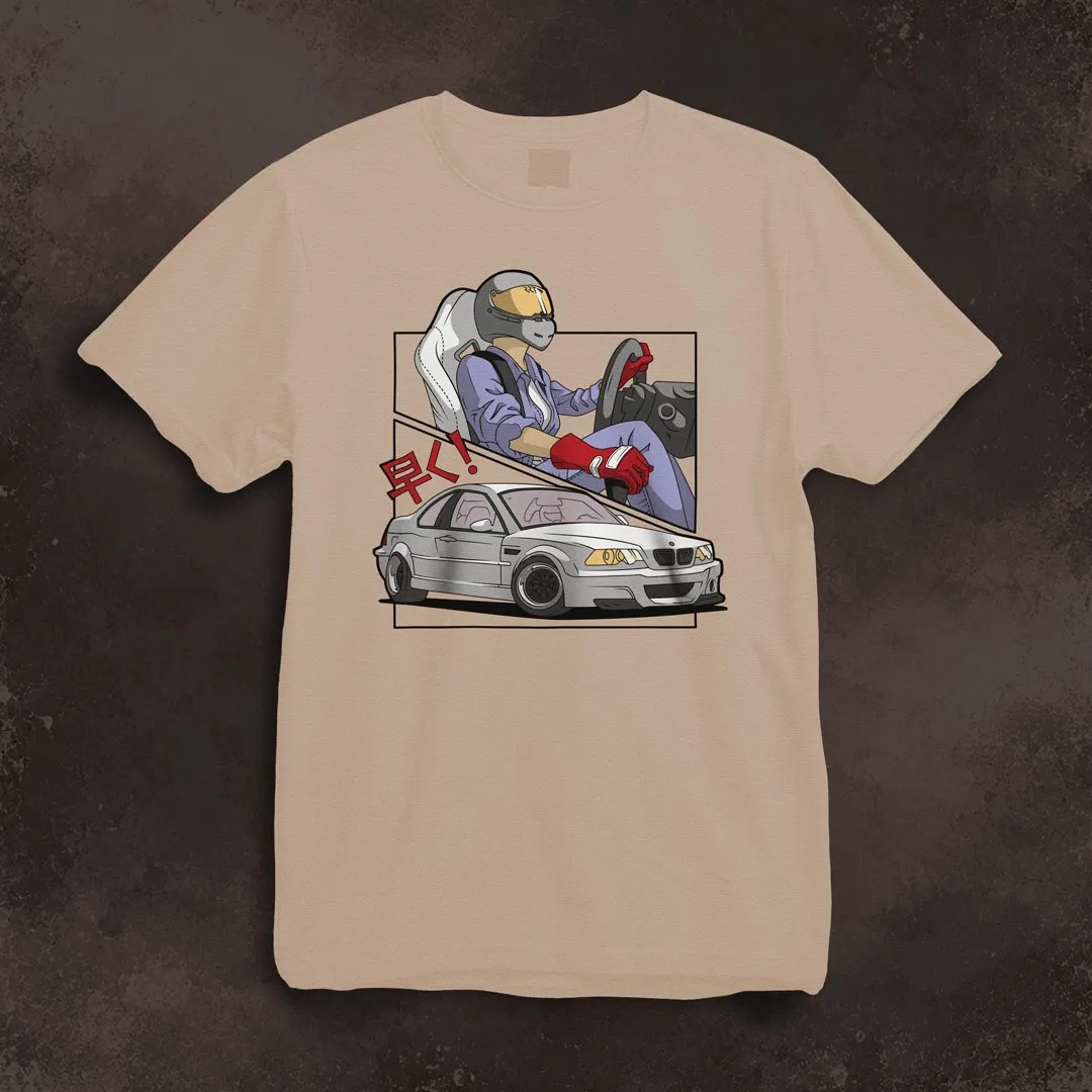 BMW CCA, t-shirt mockup